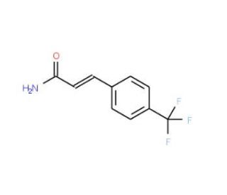 4-(Trifluoromethyl)cinnamamide (CAS 115093-99-7) - chemical structure image