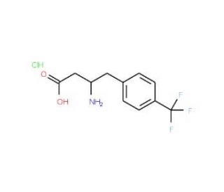 4-Trifluoromethyl-D-beta-homophenylalanine hydrochloride (CAS 269726-76-3) - chemical structure image