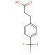 4-(Trifluoromethyl)hydrocinnamic acid (CAS 53473-36-2) - chemical structure image