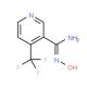 4-(Trifluoromethyl)nicotinic hydrazide (CAS 175204-84-9) - chemical structure image