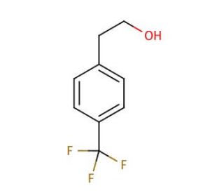 4-(Trifluoromethyl)phenethyl alcohol (CAS 2968-93-6) - chemical structure image