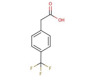 4-(Trifluoromethyl)phenylacetic acid (CAS 32857-62-8) - chemical structure image