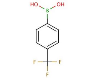 4-(Trifluoromethyl)phenylboronic acid (CAS 128796-39-4) - chemical structure image