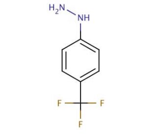 4-(Trifluoromethyl)phenylhydrazine (CAS 368-90-1) - chemical structure image