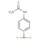 [4-(Trifluoromethyl)phenyl]thiourea (CAS 1736-72-7) - chemical structure image