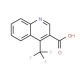 4-(trifluoromethyl)quinoline-3-carboxylic acid (CAS 155495-82-2) - chemical structure image