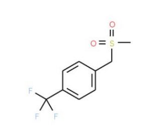 4-Trifluoromethylbenzylmethylsulfone - chemical structure image