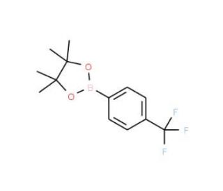 4-Trifluoromethylphenylboronic acid, pinacol ester (CAS 214360-65-3) - chemical structure image