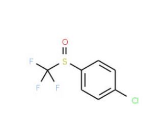 4-(Trifluoromethylsulphinyl)chlorobenzene (CAS 708-66-7) - chemical structure image