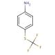 4-(Trifluoromethylthio)aniline (CAS 372-16-7) - chemical structure image