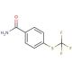 4-(Trifluoromethylthio)benzamide (CAS 330-15-4) - chemical structure image