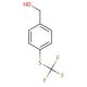 4-(Trifluoromethylthio)benzoic acid (CAS 330-17-6) - chemical structure image