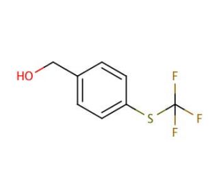 4-(Trifluoromethylthio)benzyl alcohol (CAS 56456-52-1) - chemical structure image