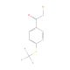 4-(Trifluoromethylthio)phenacyl bromide (CAS 2003-11-4) - chemical structure image