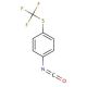 4-(Trifluoromethylthio)phenyl isocyanate (CAS 24032-84-6) - chemical structure image