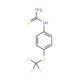 4-(Trifluoromethylthio)phenylthiourea - chemical structure image