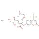4-Trifluoromethylumbelliferyl-α-D-N-acetylneuraminic Acid, Sodium Salt - chemical structure image