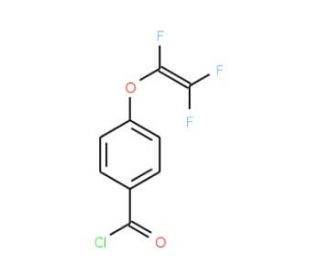 4-(Trifluorovinyloxy)benzoyl chloride (CAS 134151-67-0) - chemical structure image