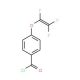 4-(Trifluorovinyloxy)benzoyl chloride (CAS 134151-67-0) - chemical structure image