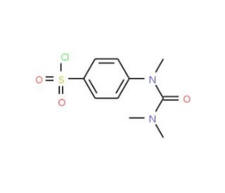 4-(Trimethyl-ureido)-benzenesulfonyl chloride - chemical structure image