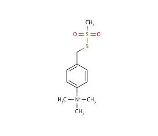 [4-(Trimethylammonium)benzyl] Methanethiosulfonate Bromide - chemical structure image