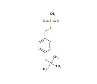 4-(Trimethylammonium)methyl]benzyl Methanethiosulfonate Chloride - chemical structure image