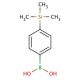 4-(Trimethylsilyl)phenylboronic acid (CAS 17865-11-1) - chemical structure image