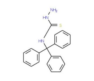 4-Trityl-3-thiosemicarbazide (CAS 21198-26-5) - chemical structure image