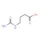 4-Ureido-butyric acid (CAS 2609-10-1) - chemical structure image
