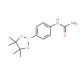 4-(Ureido)phenylboronic acid, pinacol ester (CAS 877134-77-5) - chemical structure image