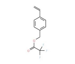 4-Vinylbenzyl trifluoroacetate (CAS 229956-99-4) - chemical structure image