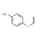 4-Vinyloxy-phenylamine (CAS 1005-63-6) - chemical structure image