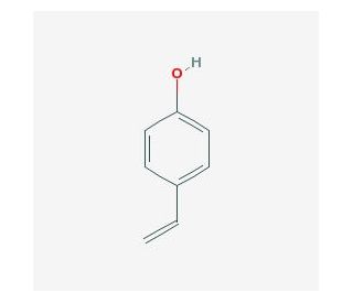 4-Vinylphenol (CAS 2628-17-3) - chemical structure image
