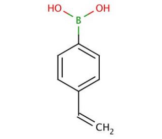 4-Vinylphenylboronic acid (CAS 2156-04-9) - chemical structure image