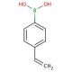 4-Vinylphenylboronic acid (CAS 2156-04-9) - chemical structure image