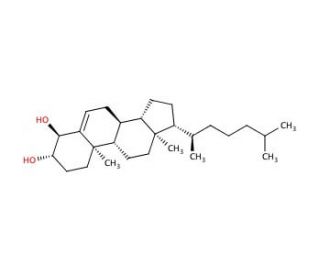 4α-Hydroxy Cholesterol (CAS 34310-86-6) - chemical structure image