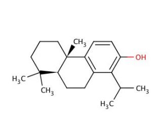 (4bS)-trans-8,8-Trimethyl-4b,5,6,7,8,8a,9,10-octahydro-1-isopropylphenanthren-2-ol (CAS 511-15-9) - chemical structure image