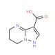 4H,5H,6H,7H-pyrazolo[1,5-a]pyrimidine-3-carboxylic acid - chemical structure image