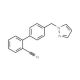 4′-(1H-pyrazol-1-ylmethyl)-1,1′-biphenyl-2-carbonitrile - chemical structure image