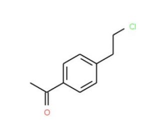 4&prime;-(2-Chloroethyl)acetophenone (CAS 69614-95-5) - chemical structure image