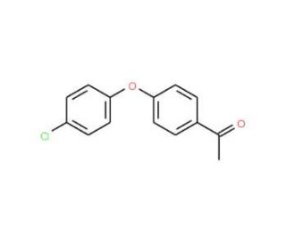 4&prime;-(4-Chlorophenoxy)acetophenone - chemical structure image