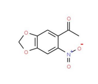 4&prime;,5&prime;-Methylenedioxy-2&prime;-nitroacetophenone (CAS 56136-84-6) - chemical structure image