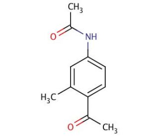 4&prime;-Acetamido-2&prime;-methylacetophenone (CAS 34956-31-5) - chemical structure image