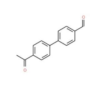 4&prime;-Acetyl-biphenyl-4-carbaldehyde (CAS 230647-85-5) - chemical structure image