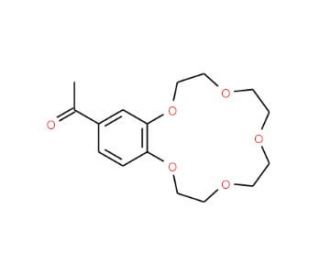 4&prime;-Acetylbenzo-15-crown 5-Ether (CAS 41757-95-3) - chemical structure image