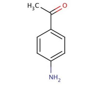 4&prime;-Aminoacetophenone (CAS 99-92-3) - chemical structure image