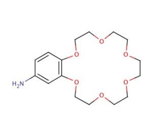 4&prime;-Aminobenzo-18-crown-6 (CAS 68941-06-0) - chemical structure image