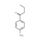 4′-Aminobutyrophenone (CAS 1688-71-7) - chemical structure image