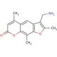 4′-Aminomethyltrioxsalen hydrochloride (CAS 62442-61-9) - chemical structure image