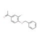 4′-Benzyloxy-3′-fluoroacetophenone (CAS 81227-99-8) - chemical structure image